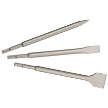 Metabo - Set de 3 burins SDS-Plus "classic" - 628412000 - Toomanytools