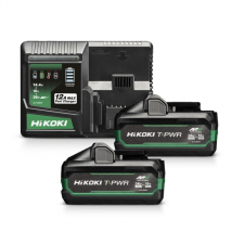 Hikoki - Hitachi - Kit de 2 Batteries Multi Volt 36V 8.0Ah BSL3640MVT avec Chargeur 12Ah UC36YSL2 - UC36YSL2WAZ - Toomanytools