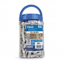 Index Accessoires De Fixation - Index TN4S Lot de 1000 chevilles nylon ø6 6x30mm - TN4S06EP - Toomanytools