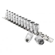 Draper Tools - Draper Expert Jeu de douilles métriques HI-TORQ 1/4" - D16487 - Toomanytools