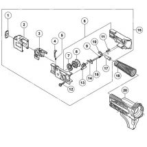 Hikoki - Hitachi - Nez Complet Visseuse W4YD, WF14DSL, WF18DSL - 328497 - Toomanytools