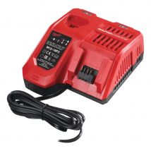 Milwaukee - Chargeur de Batterie Rapide 18V & 12V pour batterie M12 et M18 - M12-18FC - Toomanytools