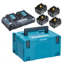 Makita - Pack Énergie Batterie 18V Li-Ion 5.0Ah avec coffret MAK-PAC - 197626-8 - Toomanytools