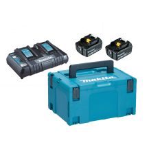 Makita - Pack Énergie Batterie 18V Li-Ion 5.0Ah avec coffret MAK-PAC - 197629-2 - Toomanytools