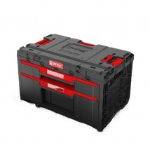 Qbrick System - ONE Coffret à outils 2 tiroirs Plus 2.0 - SKRQONED2PCZAP003 - Toomanytools