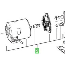 Aeg - Moteur de Perceuse, Visseuse BSS18C - 4931447194 - Toomanytools