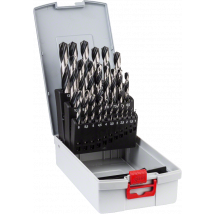 Bosch - Coffret de 25 Forets à métaux Point TeQ ø1 à 13mm - 2608577352 - Toomanytools