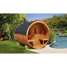 Tonneau SAUNA 250 - BOIS THERMO-TRAITE 42MM