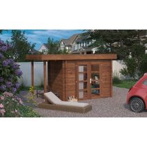 Cabanon autoclave Marseille 5 appentis 44mm - 4.37m² intérieur
