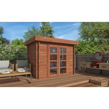 Cabanon de jardin Marseille 5 autoclave 44mm - 4.37m² intérieur