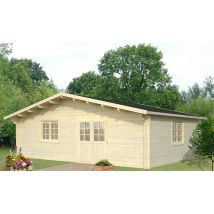 Abri de jardin Versailles 70mm - 42m² intérieur