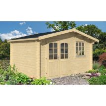 Abri de jardin CALIFORNIE 44 mm - 11,1m² intérieur
