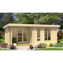 Abri de jardin ORKNEY 5 70mm - 19m² intérieur