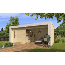 Pool house Croisic avec bar - 26m² - Arche blanche