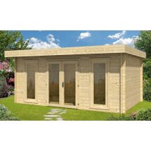 Abri de jardin GRAND CANNES 70mm - 19,1m² intérieur