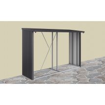 Bûcher métal Woodstock 300 dim 300.7x102x199cm extérieur