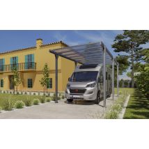 Carport camping car - Toit monopente - Hegoa 20 Aluminium - Surface intérieure m² - Aluminium - - - - - Touschalets - Aluminium - Surface