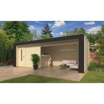 Pool house Istres avec bar - 19,5m² - Arche grise