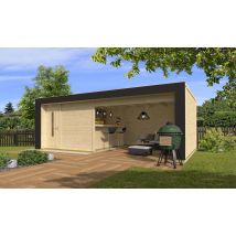 Pool house Croisic avec bar - 26m² - Arche grise