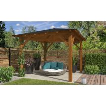Pergola autoclave Le Mans 9 - 12.25 m² non couvert