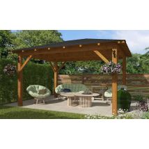 Pergola Le Mans 12 - 15.75 m² non couvert