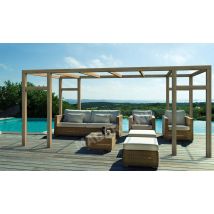 Pergola bois lamellé-collé Granada