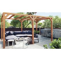 Pergola bois lamellé-collé Fuengirola