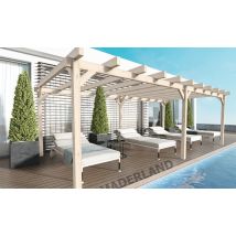 Pergola bois lamellé-collé Marsella