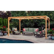 Pergola bois lamellé-collé Alicante