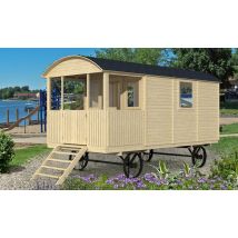 Roulotte de jardin Vandra 505 - 8m²+3m²