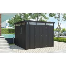 Abri métal Anna D - 294x294x222cm - 7.56m2