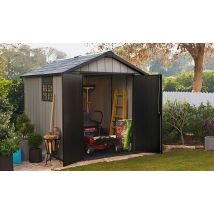 Abri de jardin OAKLAND 759 en résine - KETER - gris - 6m2