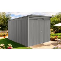 Abri métal Avantgarde A8 ECO - 260x380cm extérieur - Toit monopente - - Biohort