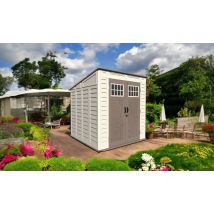 Abri de jardin résine polypropylène 24.9mm 4.36m2 Fenit + plancher