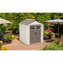 Abri de jardin résine polypropylène 24.9mm 4.49m2 Cork + plancher