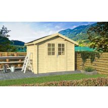Abri de jardin VIOLETTE 5 34 mm - 4.37m² intérieur
