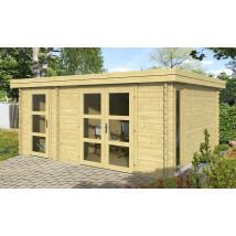 Abri de jardin HAZEBROUCK 44 mm - 15.71m² intérieur