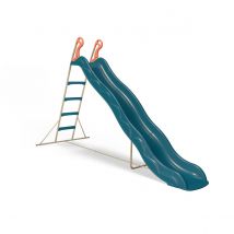 Toboggan Actou Bleu 3 M, 3-12 Ans - Fabrication Française - Garantie 10 Ans - Aleo By Trigano