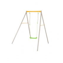 Portique Métal 1,90 M Agility Allegro - 1 Enfant - Inclus 1 Balançoire - Fabrication Française - Garantie 10 Ans - Trigano