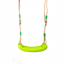 Balançoire Plastique Vert Pour Portiques De 1,90 À 2,50 M - Garantie 2 Ans - Aleo By Trigano