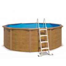 Piscine Hors Sol Acier Ronde - Groupe De Filtration 4m³/h - Profondeur 106 Cm - Garantie 2 Ans - Trigano
