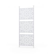 Lot de 3 claustras blancs pour carport libeccio - Trigano