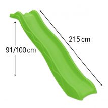 Glissière Toboggan Verte 2,15 M - Fabrication Française - Garantie 2 Ans - Aleo By Trigano