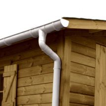 Kit gouttière pour abri de jardin en bois - Trigano