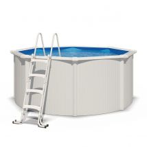 Piscine Hors Sol Acier Ronde - Groupe De Filtration 4m³/h - Profondeur 106 Cm - Garantie 2 Ans - Trigano