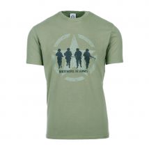T-Shirt Brothers in Arms oliv M