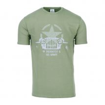 T-Shirt Willy Jeep oliv M