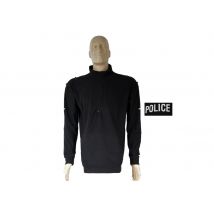 Police Microfleece Unterzieh Shirt schwarz gebraucht Restposten XS