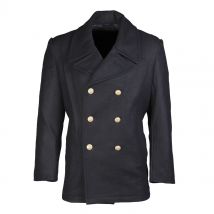 Bundeswehr Marine Colani Peacoat Import Goldknopf schwarz-blau Restposten 3-XL