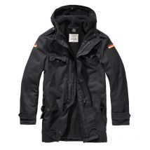 Brandit Bundeswehr Parka Flag schwarz 5-XL